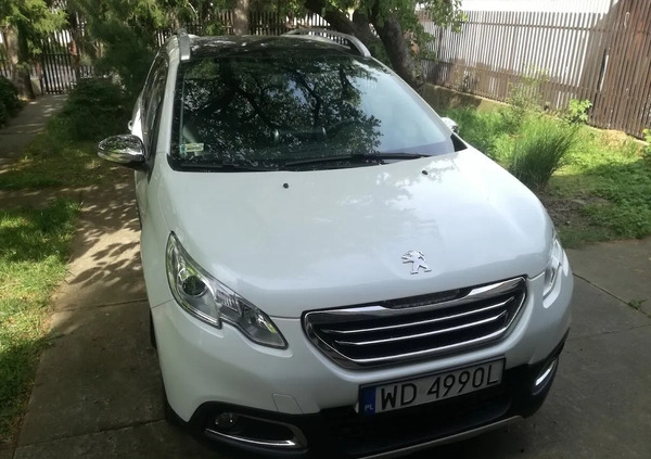 Peugeot 2008 cena 37300 przebieg: 46500, rok produkcji 2014 z Warszawa małe 137